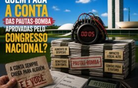 Quem paga a conta das pautas-bomba aprovadas pelo Congresso Nacional?