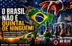 O Brasil não é quintal de ninguém: a nova ofensiva geopolítica dos Estados Unidos sobre a América Latina