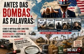 ANTES DAS BOMBAS, AS PALAVRAS: COMO O IMPERIALISMO CONSTRÓI NARRATIVAS PARA LEGITIMAR INTERVENÇÕES E DISPUTAR AS RIQUEZAS DAS NAÇÕES