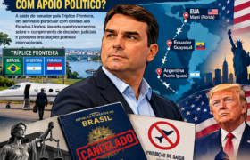 FLÁVIO BOLSONARO NOS EUA: UMA FUGA ESTRATEGICAMENTE ARTICULADA COM APOIO POLÍTICO?